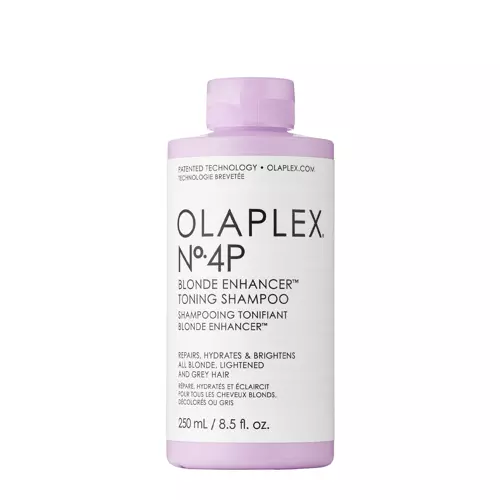 Olaplex - No. 4P Blonde Enhancer Toning Shampoo - Violettes Haarshampoo für blondes Haar - 250ml