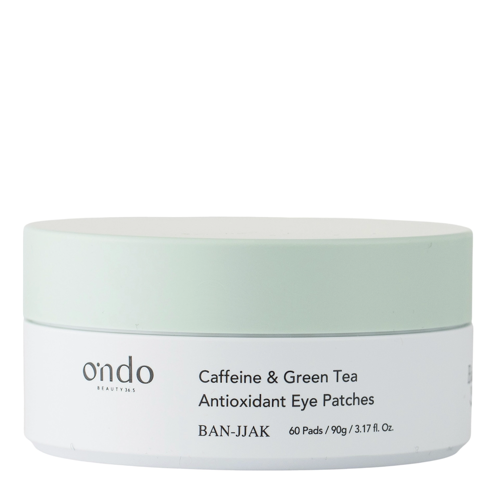 Ondo Beauty 36.5 - Caffeine & Green Tea Hydrogel Eye Contour Patches - Augenpads - 60pcs/90ml