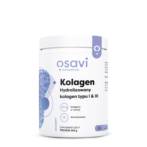 Osavi - Hydrolysiertes Kollagen Typ I & III - Kollagen-Pulver - 300g