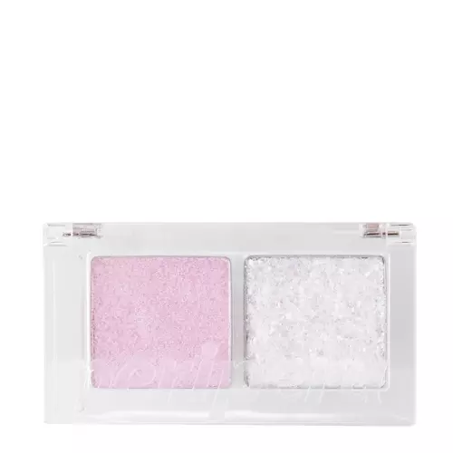 Peripera - Duo Pocket Glitter Shadow - Lidschatten - 02 Seashell Crumble - 2g