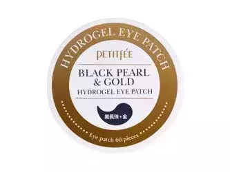 Petitfee - Black Pearl & Gold Eye Patch - Hydrogel Augenpads - 60 Stk.