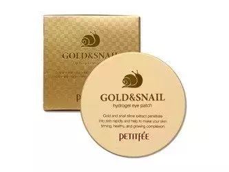 Petitfee - Gold & Snail Hydrogel Eye Patch  - Hydrogel Augenpads - 30 Sets