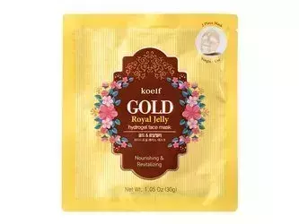 Petitfee - Koelf Gold & Royal Jelly Mask Pack - Hydrogel Gesichtsmaske - 30g