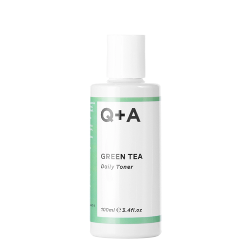 Q+A -Green Tea - Daily Toner - Linderndes Gesichtswasser mit grünem Tee - 100ml