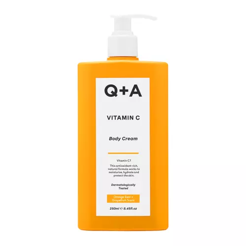 Q+A - Vitamin C Body Cream - Antioxidative Vitamin C Körperlotion - 250ml