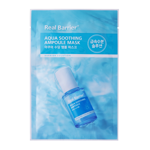 Real Barrier - Aqua Soothing Ampoule Mask - Lindernde Tuchmaske - 28ml