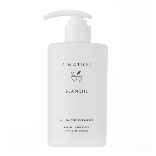 S.Nature - Blanche All In One Cleanser - Feuchtigkeitspendenes  Reinigungsgel - 260ml