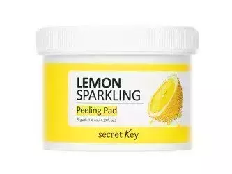 Secret Key - Lemon Sparkling Peeling Pad - Peeling Gesicht Pads - 70pcs