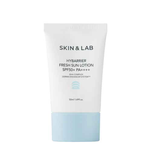 Skin&Lab - Hybarrier Fresh Sun Lotion SPF 50 PA ++++ - feuchtigkeitsspendende Gesichtslotion mit Filter - 50ml