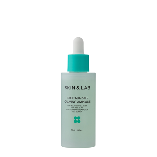 Skin&Lab - Tricabarrier Calming Ampoule - Lindernde Gesichtsampulle mit Centella Asiatica - 50ml