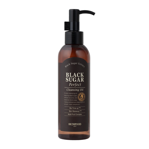 Skinfood - Black Sugar Perfect Cleansing Oil - Reinigendes Gesichtsöl - 200ml