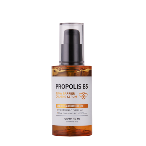 Some By Mi - Propolis B5 Glow Barrier Calming Serum - Regenerierendes Serum mit Propolis und Niacinamid - 50ml