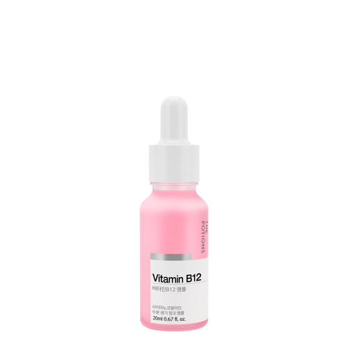 The Potions - Vitamin B12 Ampoule - Antioxidatives Gesichtsserum mit Vitamin B12 - 20ml