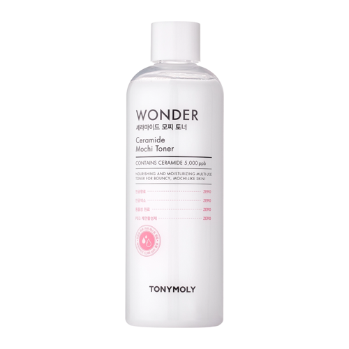 TonyMoly - Wonder Ceramide Mocchi Toner - Feuchtigkeitsspendendes Gesichtswasser mit Ceramiden - 500ml