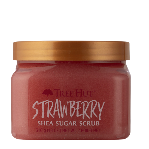 Tree Hut - Shea Sugar Scrub Strawberry - Zucker-Körperpeeling - Erdbeere - 510g