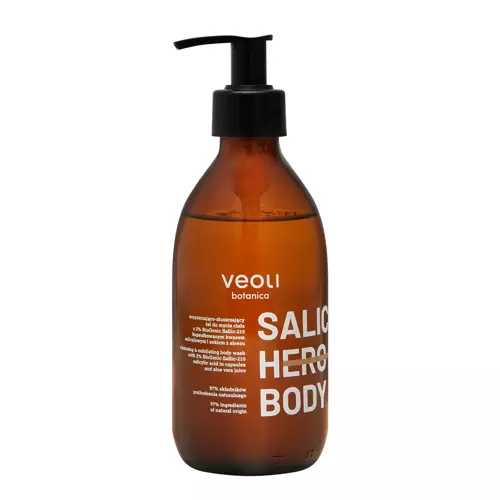 Veoli Botanica - Salic Hero Body - Reinigungs- und Peelinggel für den Körper - 280ml