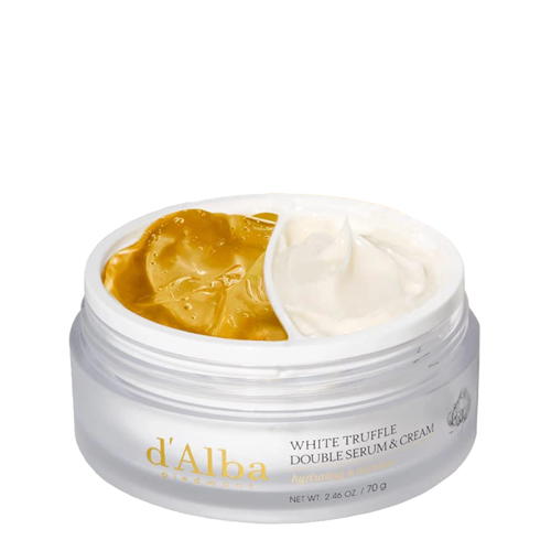 d'Alba - White Truffle Double Serum & Cream - Anti-Falten-Gesichts-Duo - 70g