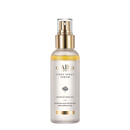 d'Alba - White Truffle First Spray Serum - Aufhellendes und feuchtigkeitsspendendes Gesichtsserum im Nebel - 100ml