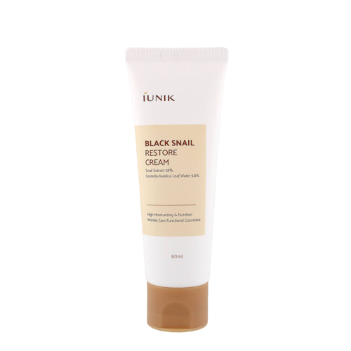 iUNIK - Black Snail Restore Cream - Regenerierende Gesichtscreme - 60ml