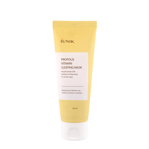 iUNIK - Propolis Vitamin Sleeping Mask - Feuchtigkeitsspendende Nachtmaske mit Propolis - 60ml