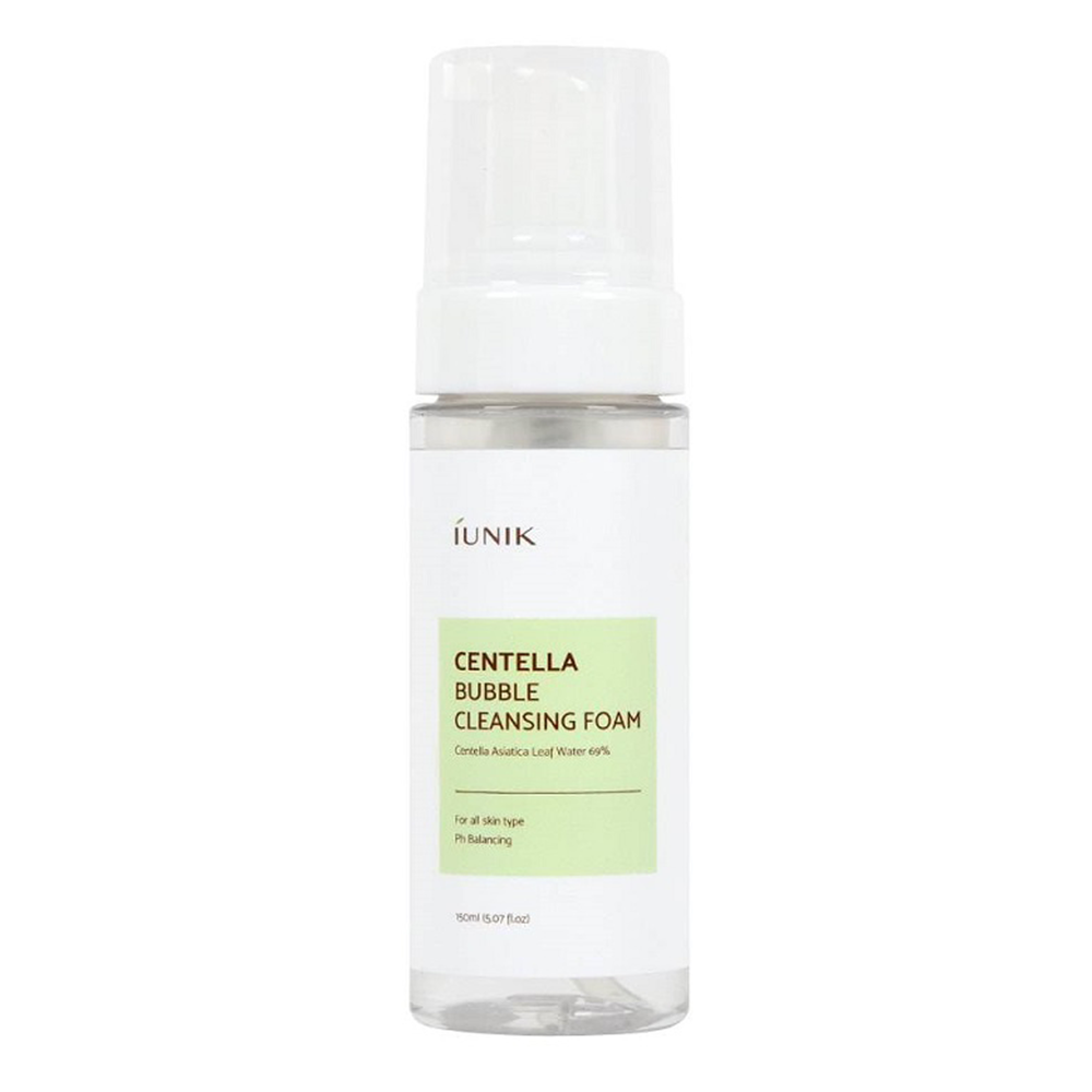  iUNIK - Centella Bubble Cleansing Foam - Reinigungsschaum mit Centella Asiatica - 150ml