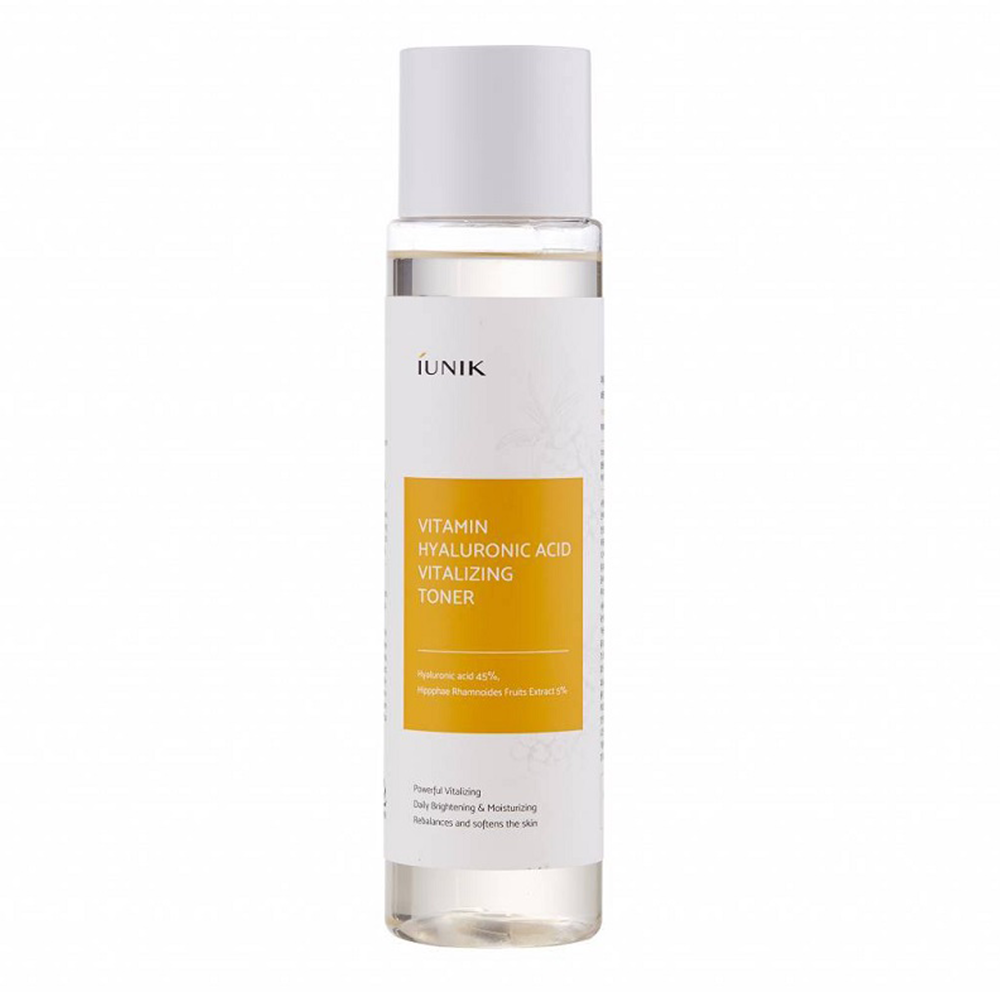  iUNIK - Vitamin Hyaluronic Acid Vitalizing Toner -Feuchtigkeitsspendendes Gesichtswasser - 200ml