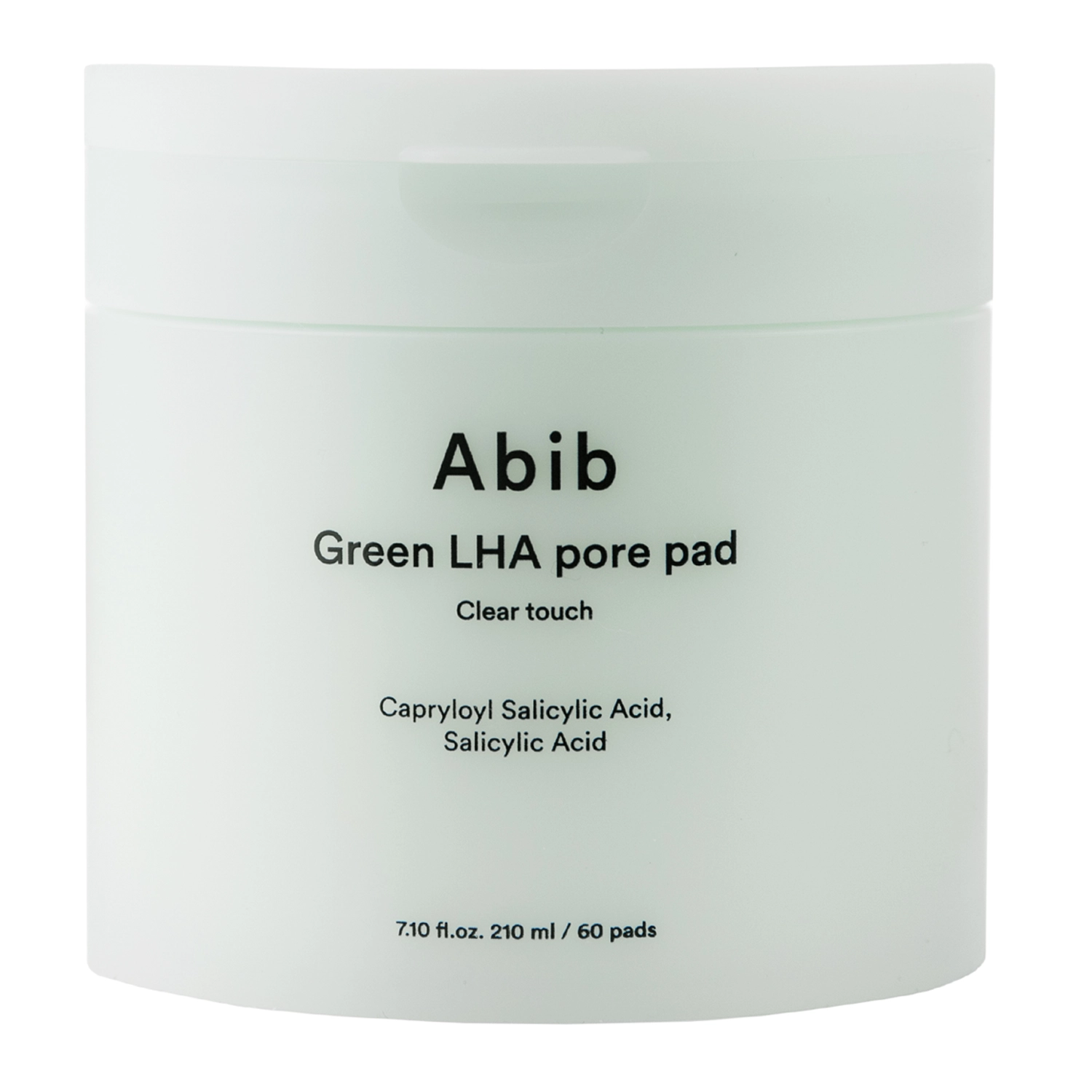 Abib - Grünes LHA Pore Pad Clear Touch - Gesichtsreinigungspads - 210ml/60Stk.