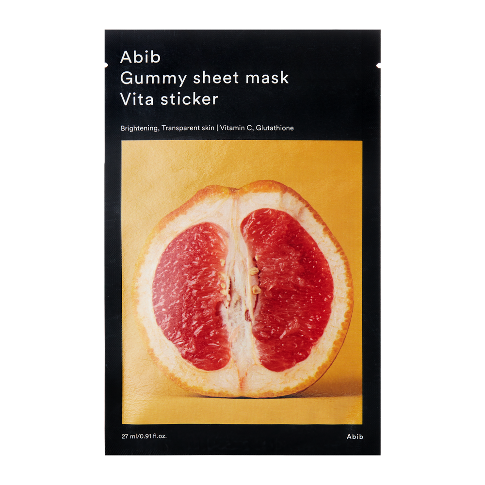 Abib - Gummy Sheet Mask Vita Sticker - Aufhellende Tuchmaske - 27ml