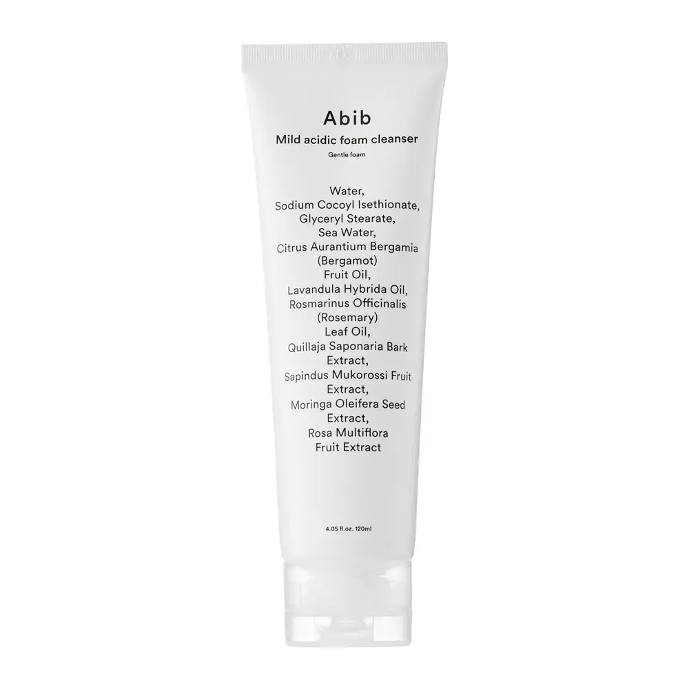 Abib - Mild Acidic Foam Cleanser Gentle Foam - Sanfte Schaumreinigung für das Gesicht - 120ml