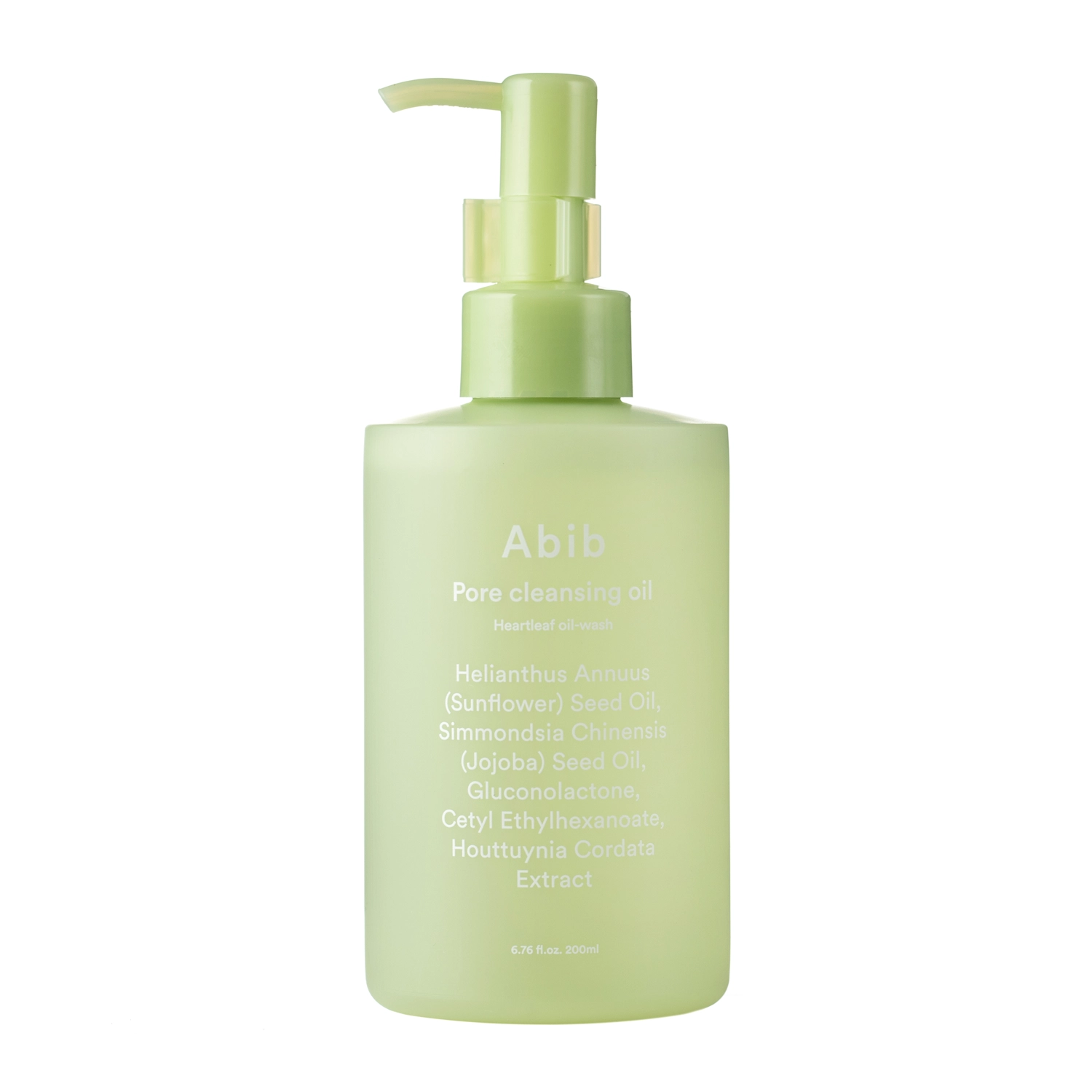 Abib - Pore Cleansing Oil Heartleaf Oil-Wash - Make-up-Entfernungsöl zur Reduzierung der Talgproduktion - 200ml