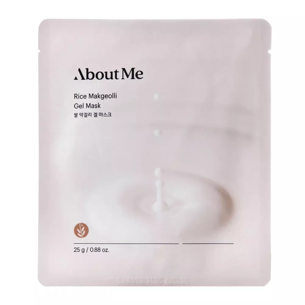 About me - Rice Makgeolli Gel Mask - Regenerationsmaske mit Fermenten - 25g