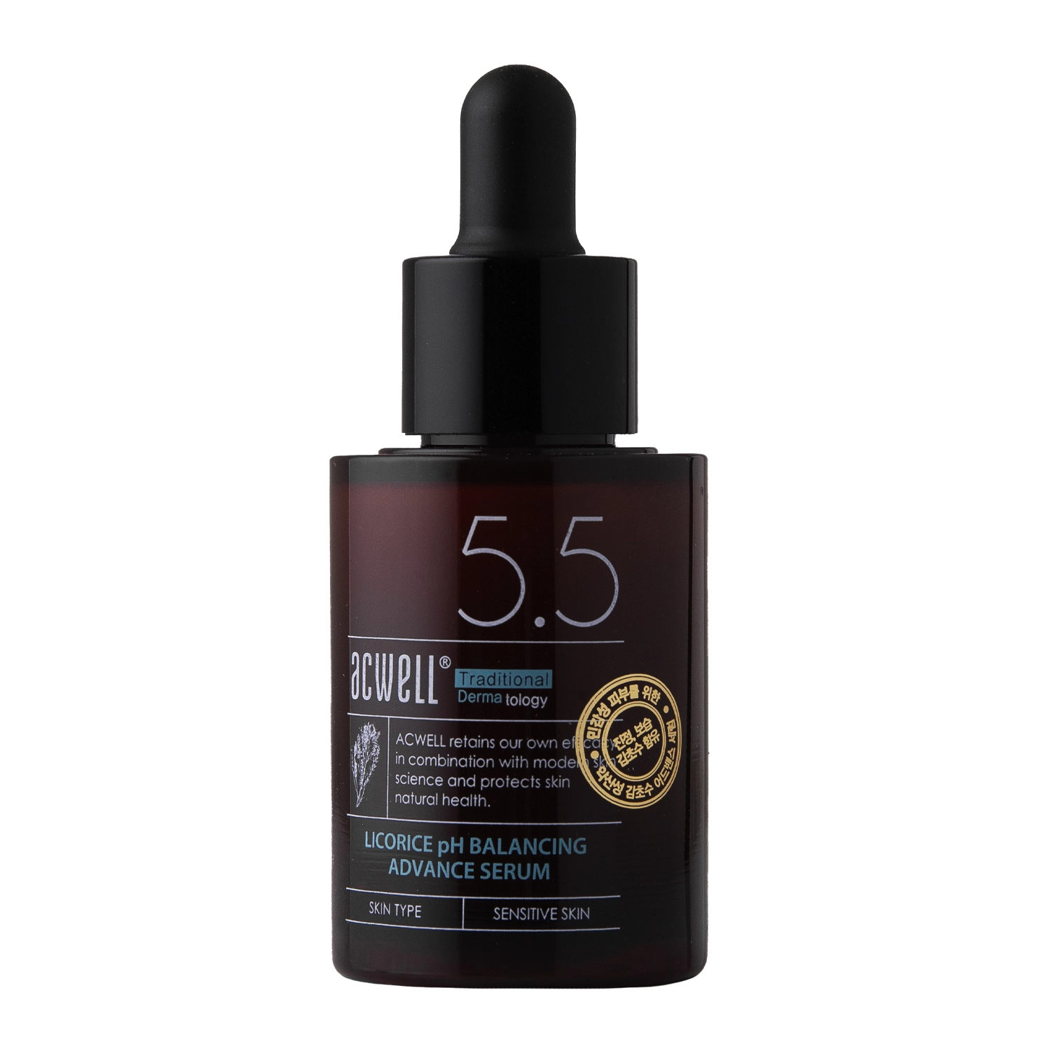 Acwell - Licorice pH Balancing Advance Serum - Aufhellendes Gesichtsserum mit Süßholz - 30ml