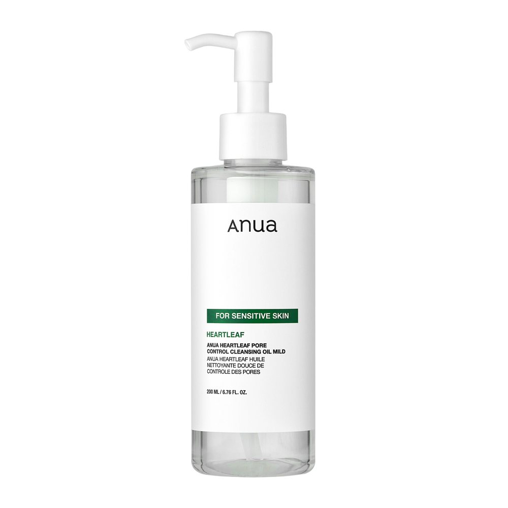 Anua - Heartleaf Pore Control Cleansing Oil Mild - Mildes Gesichtsreinigungsöl - 200ml