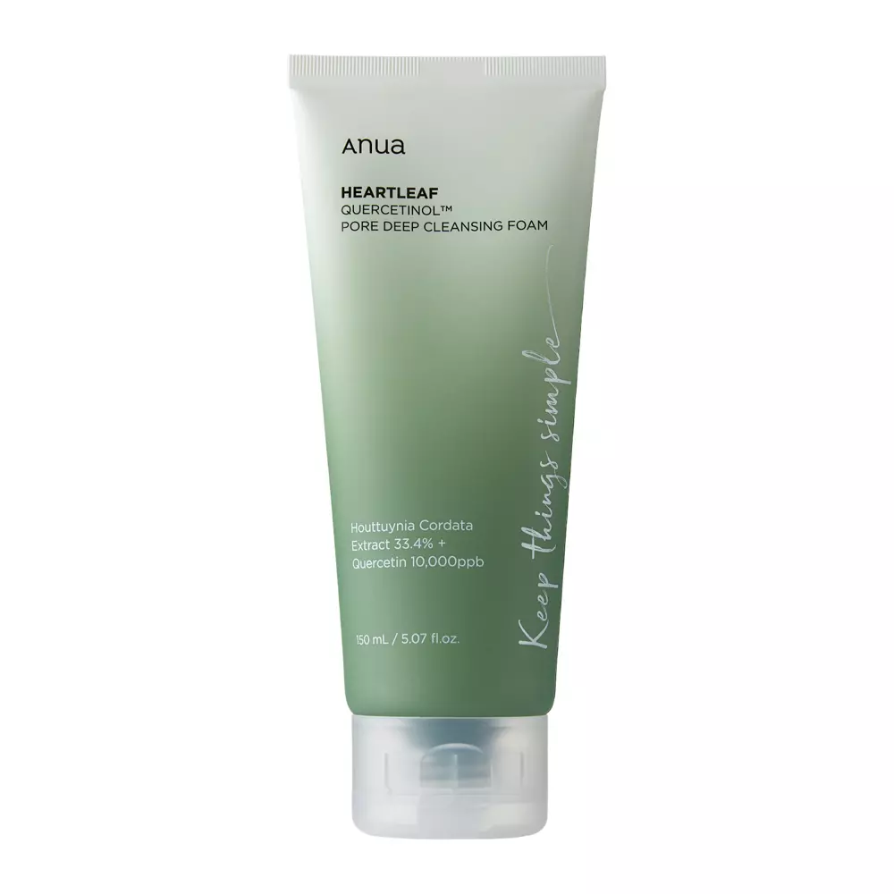 Anua - Heartleaf Quercetinol Pore Deep Cleansing Foam - Tiefenreinigender Gesichtsschaum - 150ml