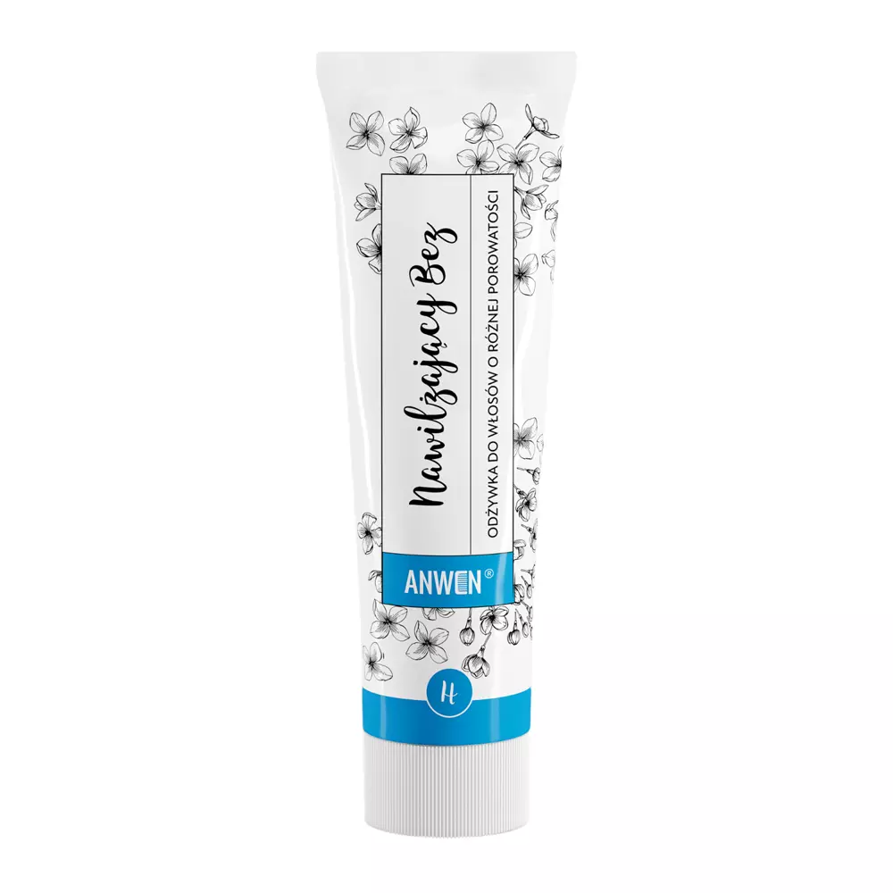 Anwen - Feuchtigkeitsspendende Holunderblüte - Spülung für Haare unterschiedlicher Porosität - Aluminiumtube - 100ml