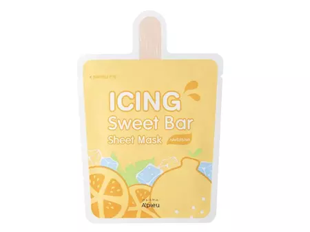 A'pieu - Icing Sweet Bar Sheet Mask - Hanrabong - Feuchtigkeitsspendende, kühlende Blattmaske - 21g