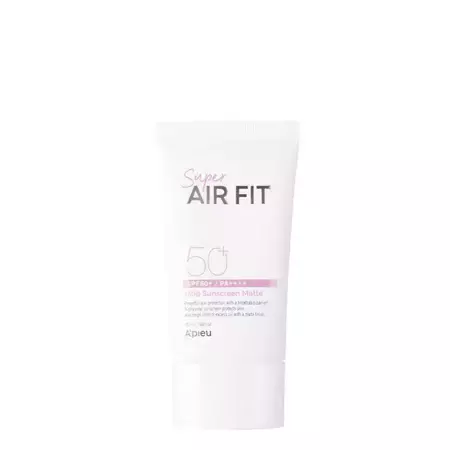 A'pieu - Super Air Fit Mild Sunscreen Matte - SPF50+/PA++++ - Mattierende Filtercreme - 50ml