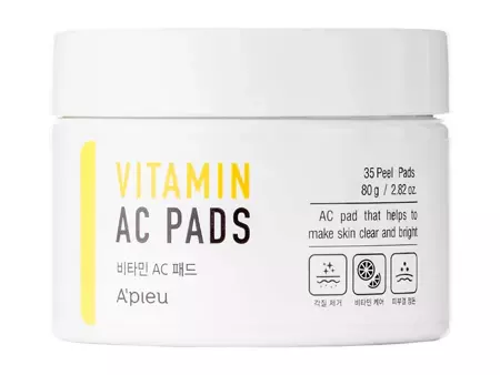 A'pieu - Vitamin AC Pads - Glättende Vitaminpads - 35 Stück