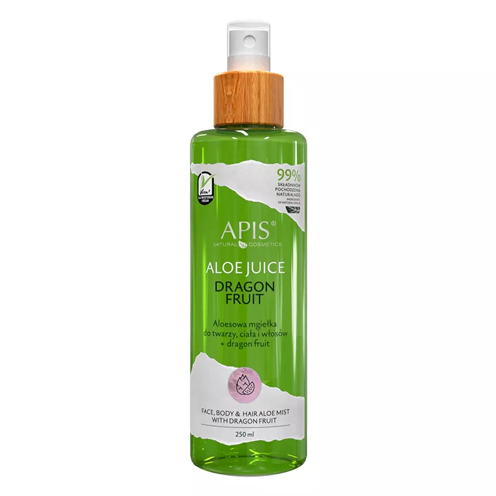 Apis - Aloe Vera - Aloe Nebel für Gesicht, Körper und Haar - 250ml