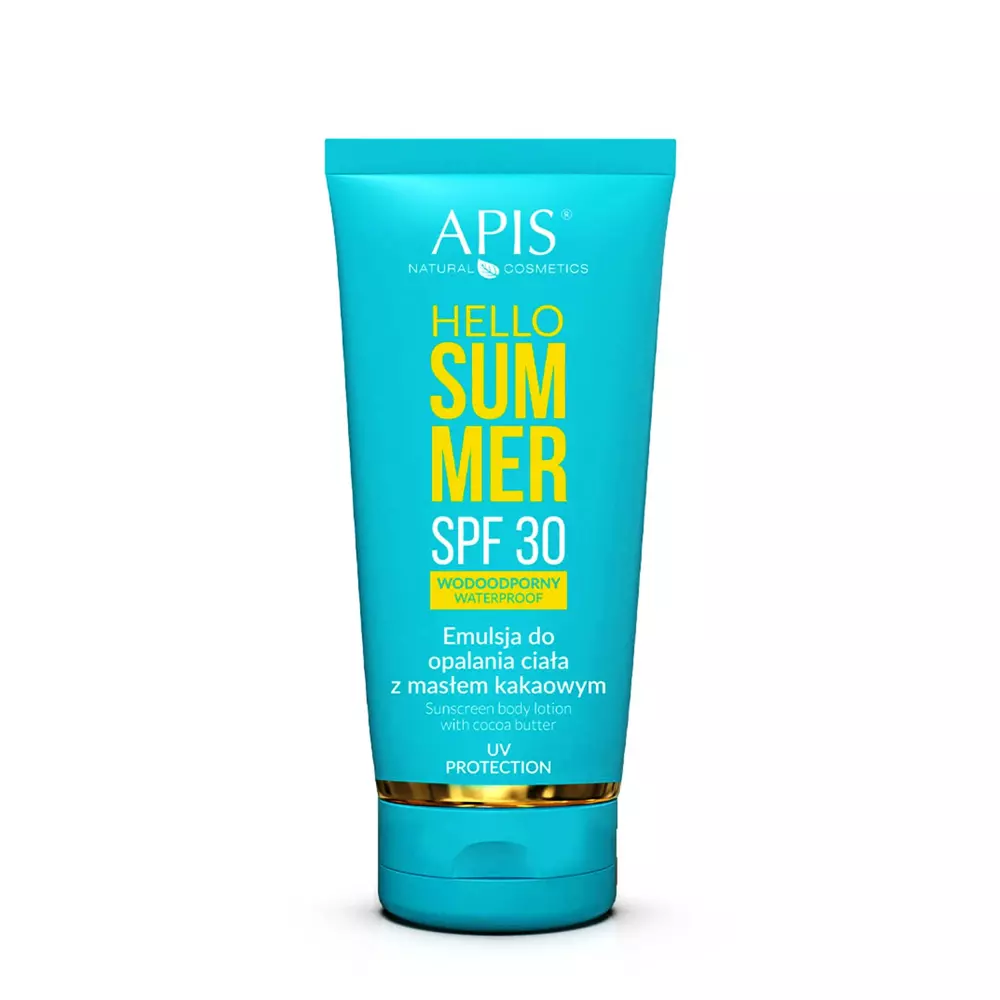 Apis - Hello Summer - Körper-Sonnenbadeemulsion mit Kakaobutter LSF30- 200ml