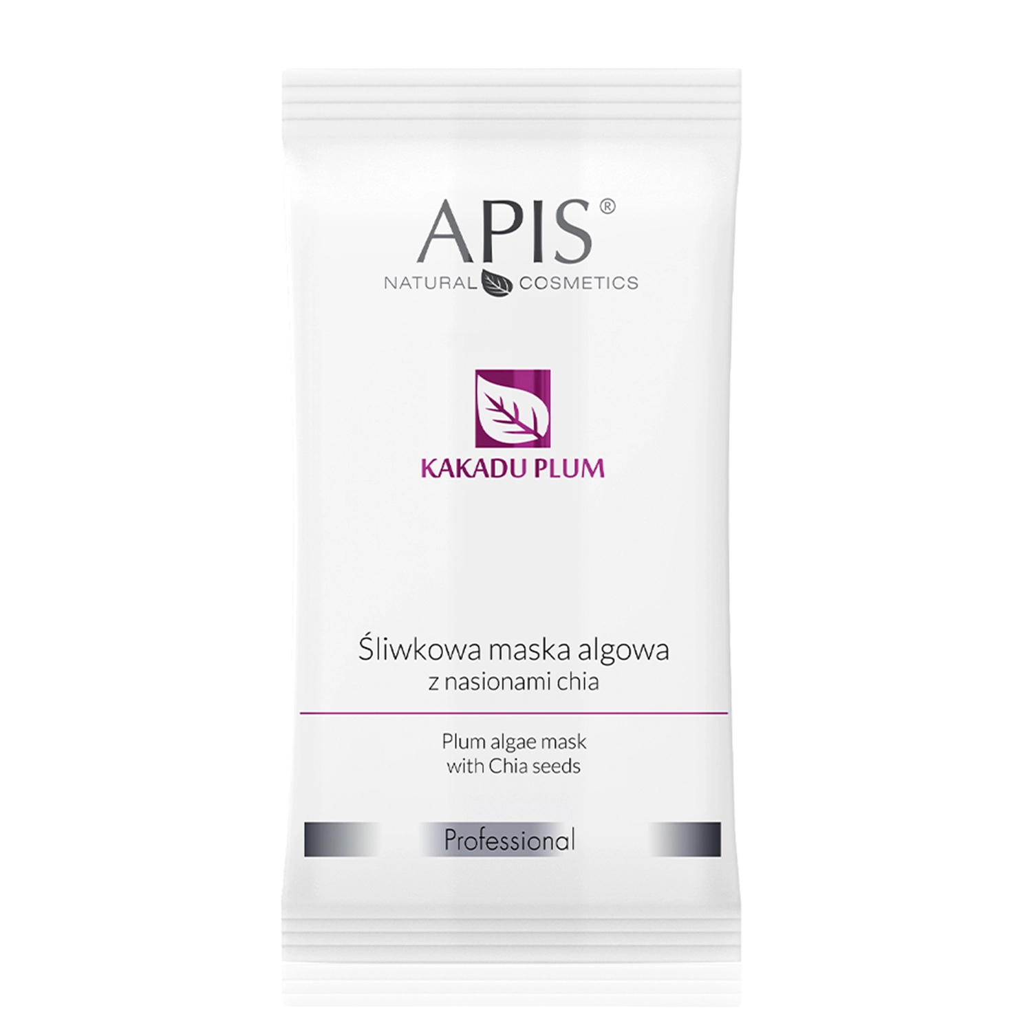 Apis - Kakadu Plum  - Pflaumenalgenmaske mit Chia-Samen - 20g