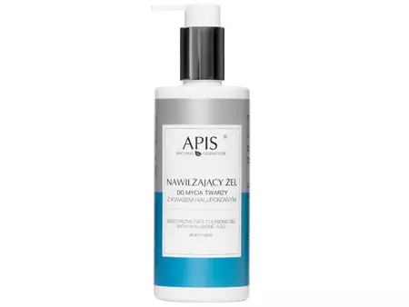 Apis - Moisturizing Face Cleansing Gel with Hyaluronic Acid - Feuchtigkeitsspendendes Gesichtsgel mit Hyaluronsäure - 300ml 