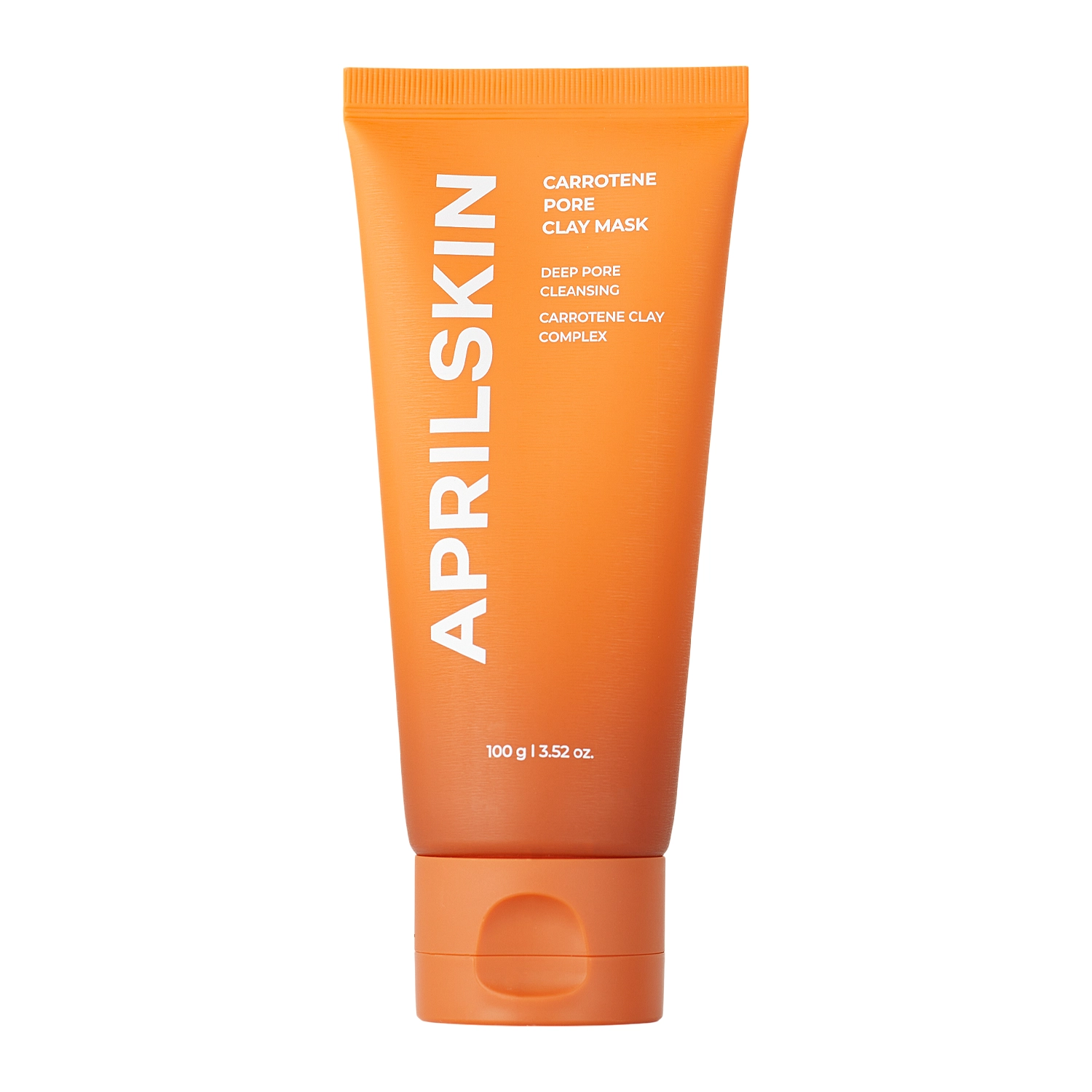 Aprilskin - Carrotene Pore Clay Mask - Reinigende Gesichtsmaske mit Tonerde - 100g