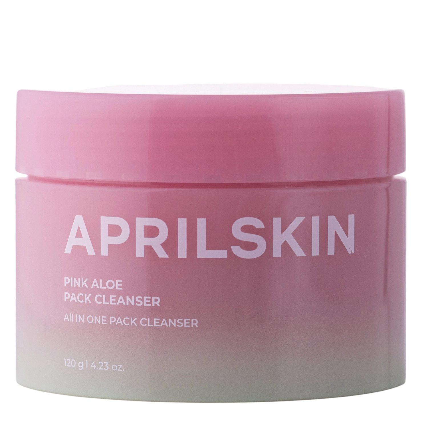 Aprilskin - Pink Aloe Pack Cleanser - Reinigendes Gesichtsmousse - 120g