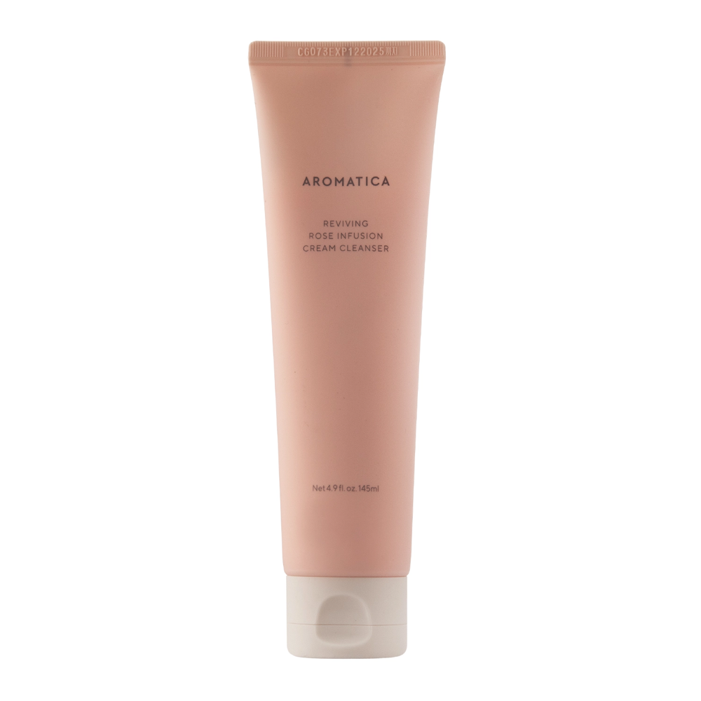 Aromatica - Reviving Rose Infuison Cream Cleanser - Cremiges Rosen-Gesichtsreinigungsgel - 145ml