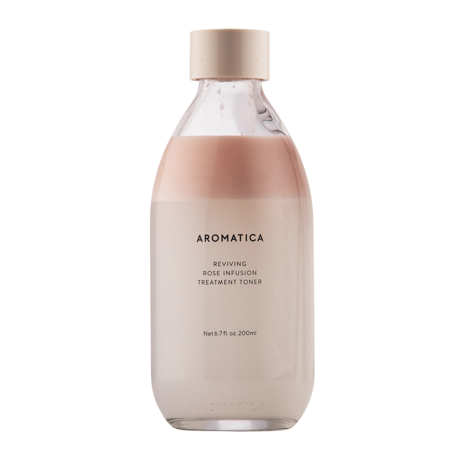 Aromatica - Reviving Rose Infusion Treatment Toner - Linderndes Rosen-Gesichtswasser - 200ml	