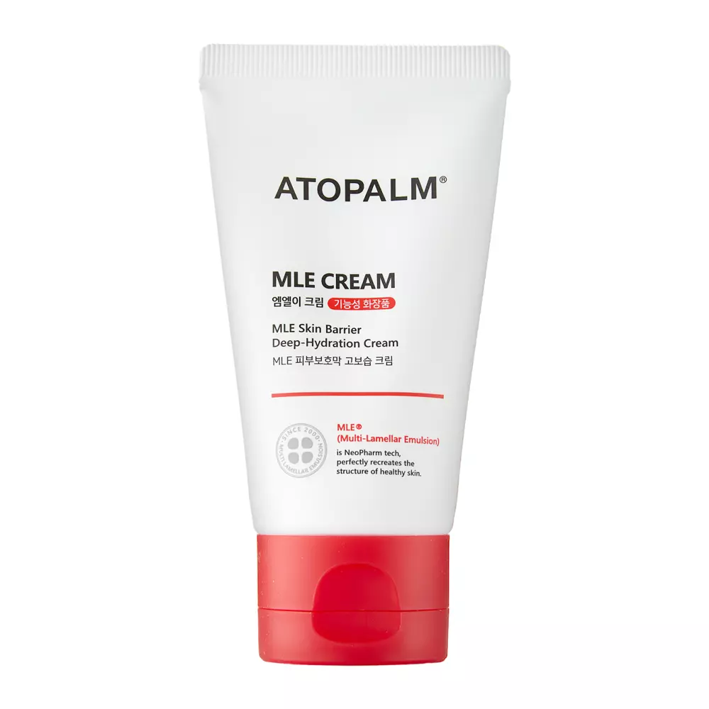 Atopalm - MLE Cream - Lindernde und feuchtigkeitsspendende Gesichtscreme mit Beta-Glucan in der Tube - 65ml 