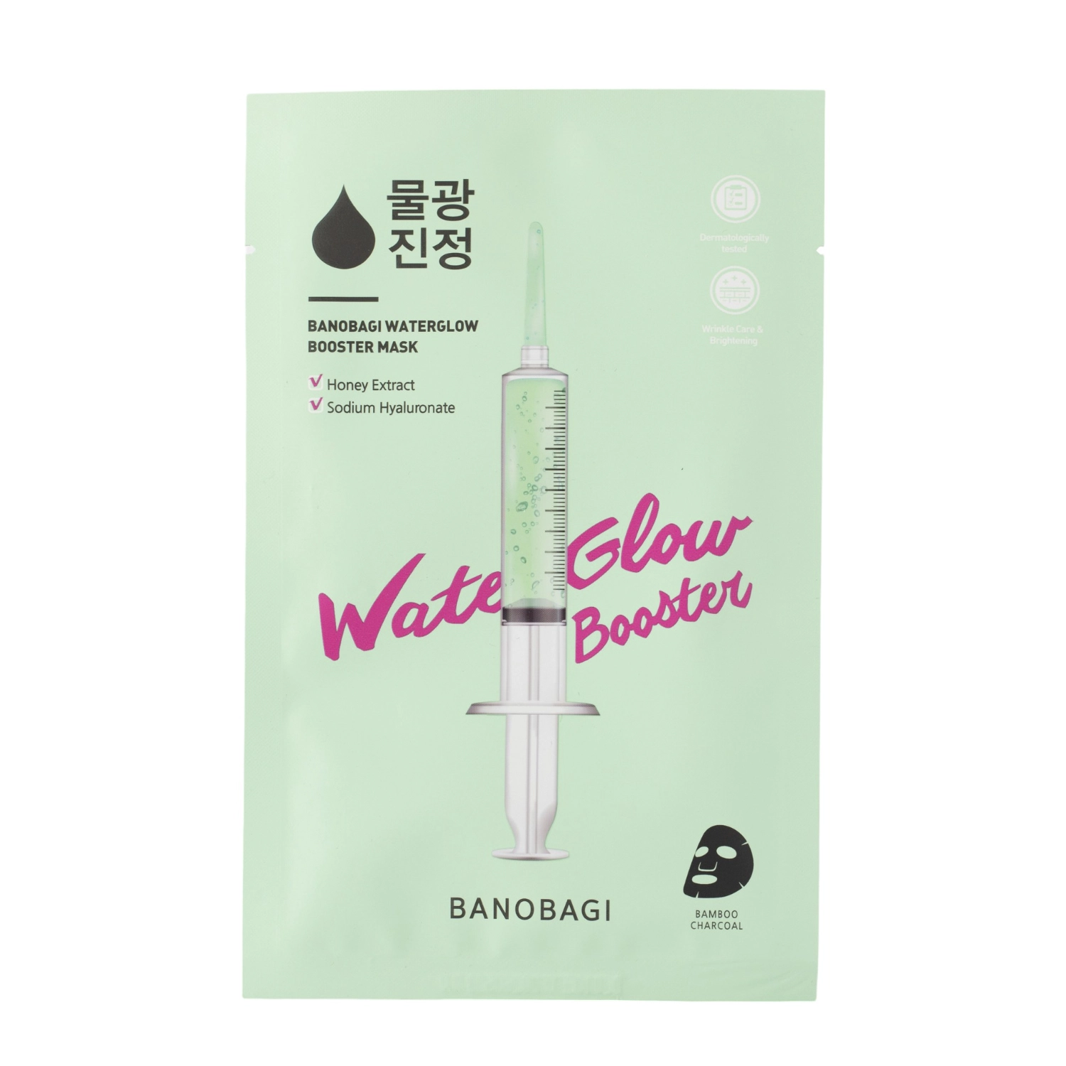 Banobagi - Water Glow Booster Mask - Feuchtigkeitsspendende Gesichtsmaske in einem Tuch - 1pc/30g