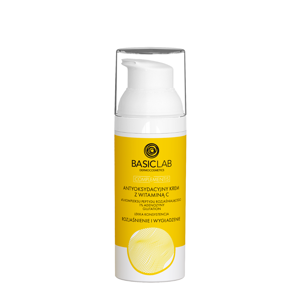 BasicLab - Aufhellung und Glättung - Antioxidative Vitamin C Creme mit leichter Textur - 50ml