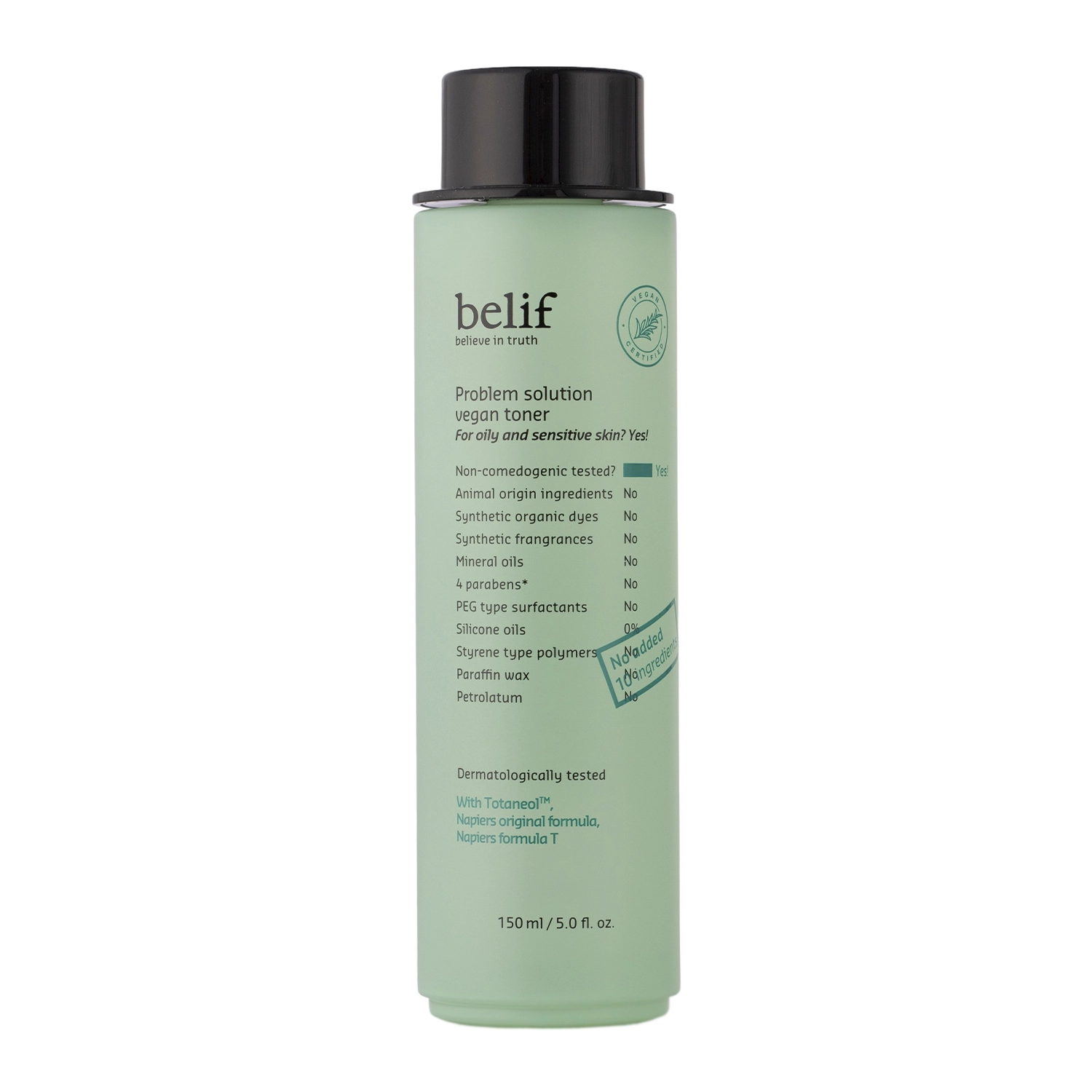 Belif - Problem Solution Vegan Toner - Linderndes Gesichtswasser mit Teebaumextrakt - 150ml